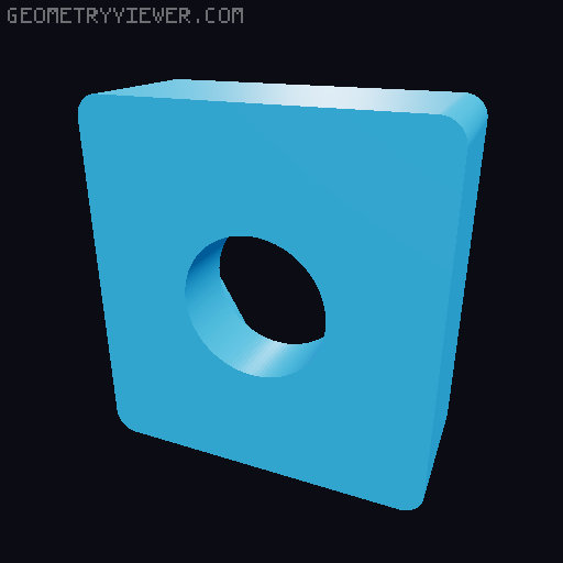 circular saw tool 3D model thumbnail