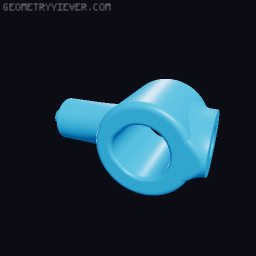 Modular holder system (3rd hand / lab stand) 3D model thumbnail