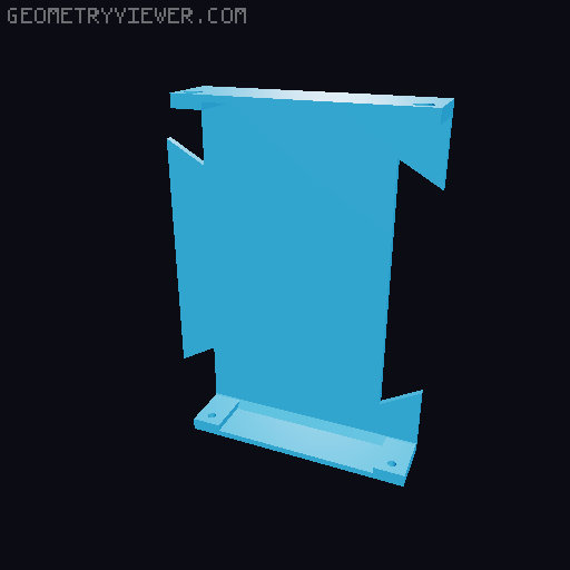 16-digit Split-Flap Display (Mini+) 3D model thumbnail