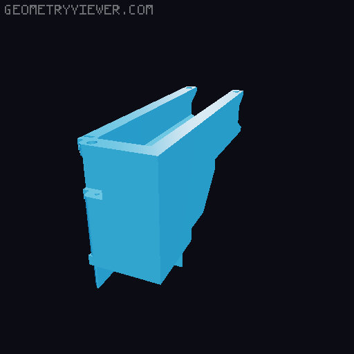 Ikea Lack V2 - +10mm-100mm Height Variants 3D model thumbnail