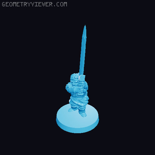 Clansmen of Lamedon 10mm 3D model thumbnail