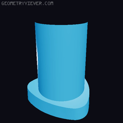 Shanghai tower Core+Cover 3D model thumbnail