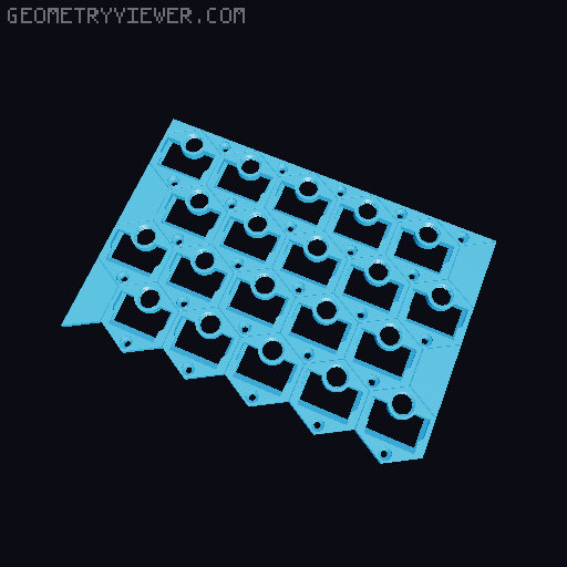 GOEWS rebuilt in OpenSCAD 3D model thumbnail
