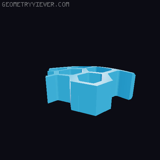 Ergonomic Telecaster. 3D model thumbnail