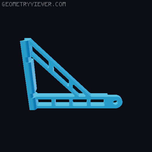 Antena Moxon 868 MHz 3D model thumbnail