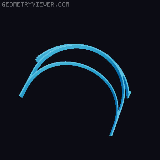 Face shield 3D model thumbnail