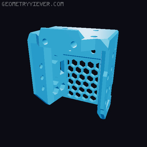 Eva 3 Universal Front - Chimera Single Extrusion Clone Mod 3D model thumbnail