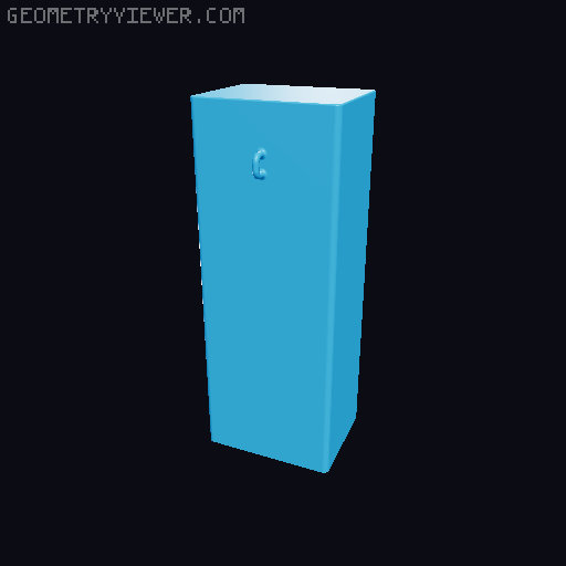 DF65 Portable Stand 3D model thumbnail