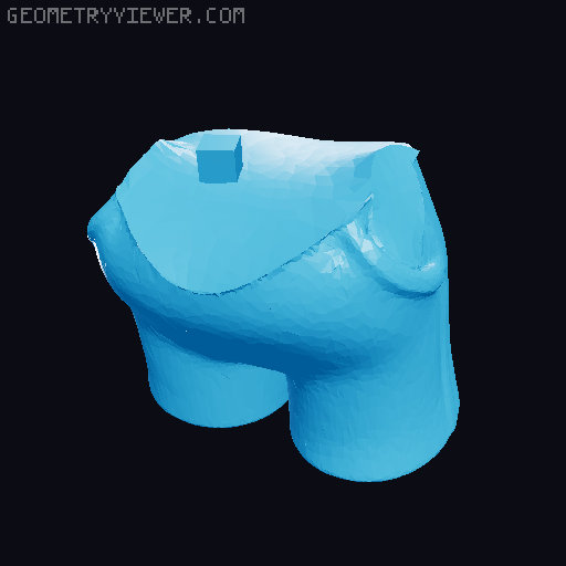 Cool Bugs Bunny  3D model thumbnail