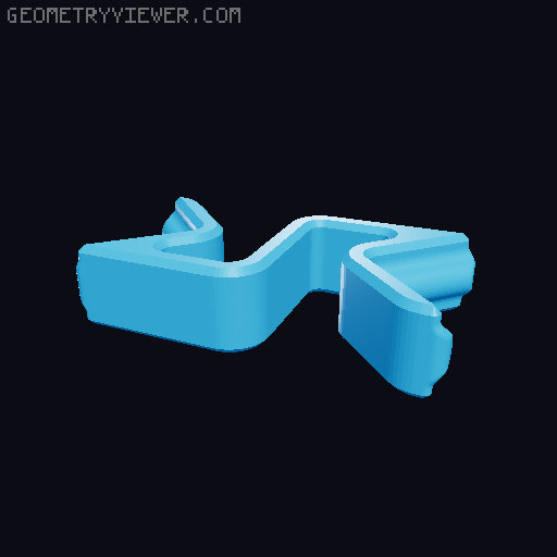GridFinity Connecting Baseplate with press-fit magnets 3D model thumbnail