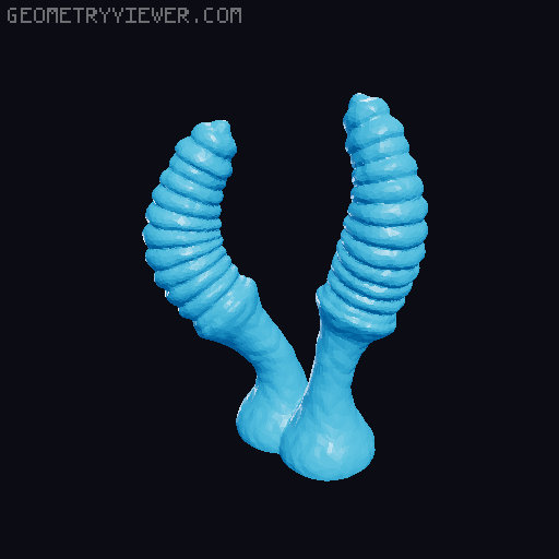 100 Fantasy Plants for Tabletop Base & Terrain Design (Alien Vegetation 61) 3D model thumbnail