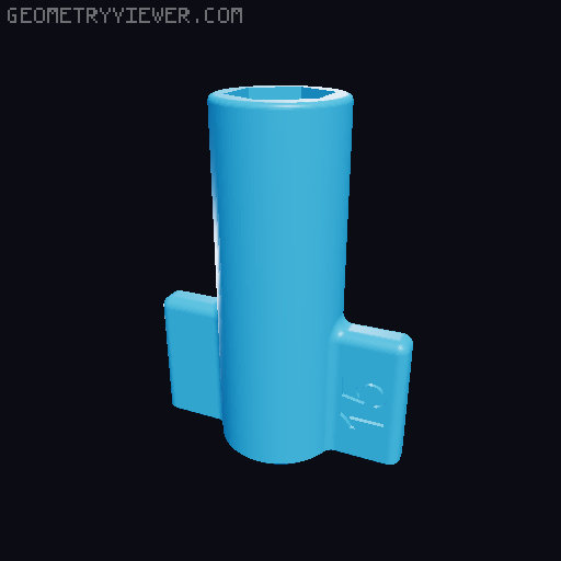 Socket set 3D model thumbnail