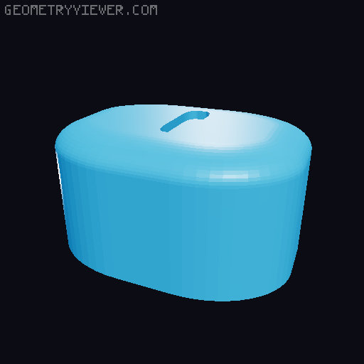 Model A Day Challenge - Day 110 - MP3 Player 3D model thumbnail