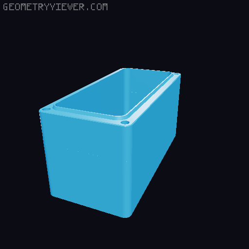 Bento Box Air Filter for Snapmaker U1 3D model thumbnail