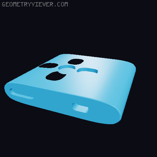 Model A Day Challenge - Day 110 - MP3 Player 3D model thumbnail