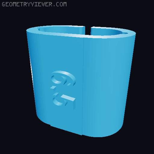 Knitting needle pairs - organization 3D model thumbnail