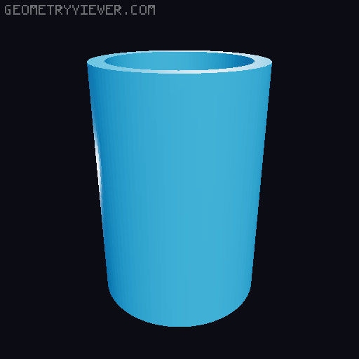Ladder Box Spacer 3D model thumbnail