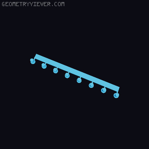 New trucks and a Toyota HiLux  (Model railway N scale 1:160) 3D model thumbnail