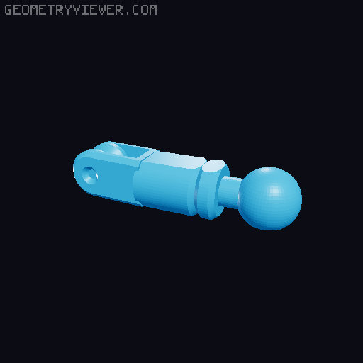 Double Joints for Mini 13 3D model thumbnail