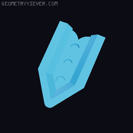 TikTok Magnetic Fidget Sword (5x2 magnets) 3D model thumbnail