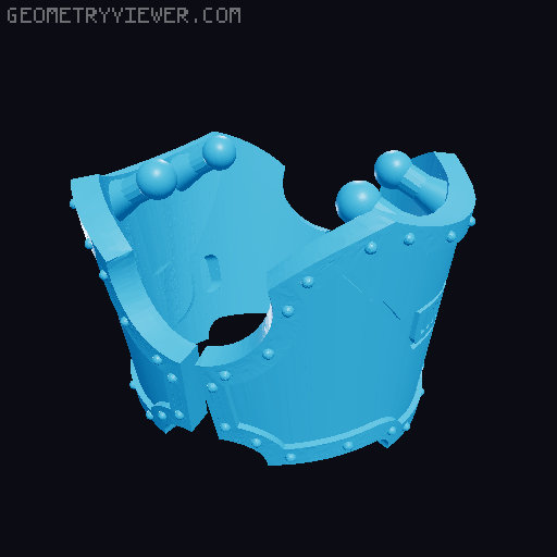 Werewolf Titan - Epic WH40k 3D model thumbnail