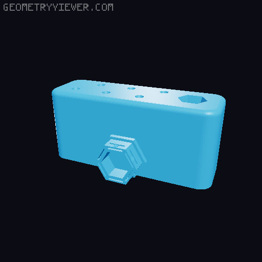 Honey wall accessories 3D model thumbnail
