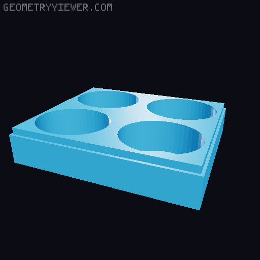 Heroes 3 board game storage 3D model thumbnail