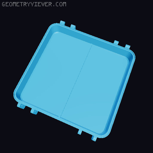 .38 Special Ammo Box 3D model thumbnail
