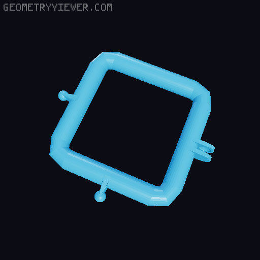 Floating Chess Board - Atlantis Styled 3D model thumbnail