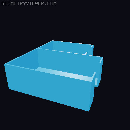Wingspan Box Organizer 3D model thumbnail