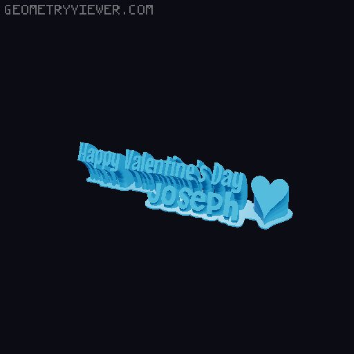 Happy Valentines Day... 3D model thumbnail