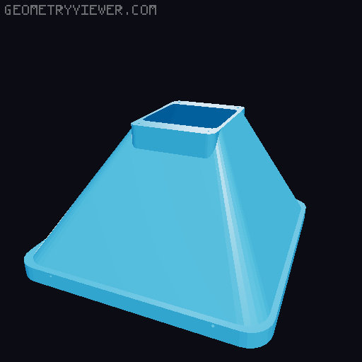 Cat Feeder 3D model thumbnail