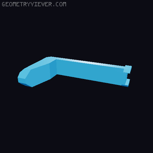 Modular parts for 13 weapons 3D model thumbnail