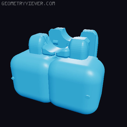 Dummy 13 Hulk parts remix 3D model thumbnail