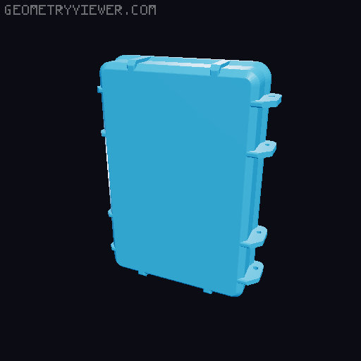 Vessel Screwdriver Storage Box 3D model thumbnail