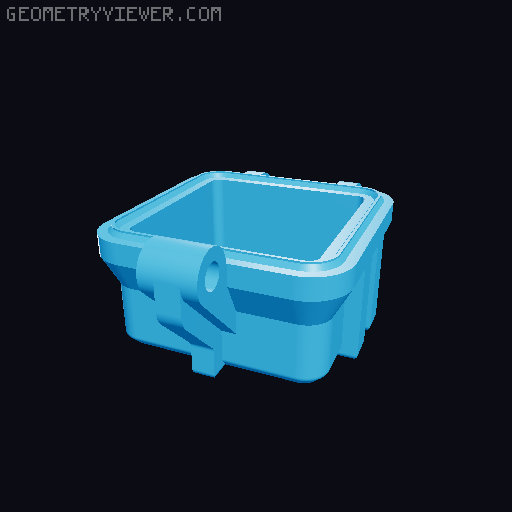 Wurkkos TS10 V2 Rugged Box 3D model thumbnail
