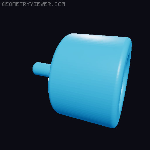Mandren Holder 3D model thumbnail