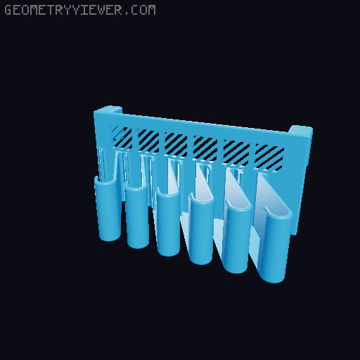 Phone Holder For Game Court 3D model thumbnail