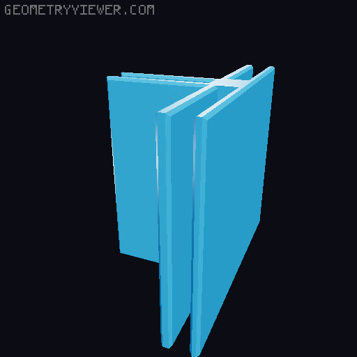Mini Modular Framing System for 3 mm perspex 3D model thumbnail