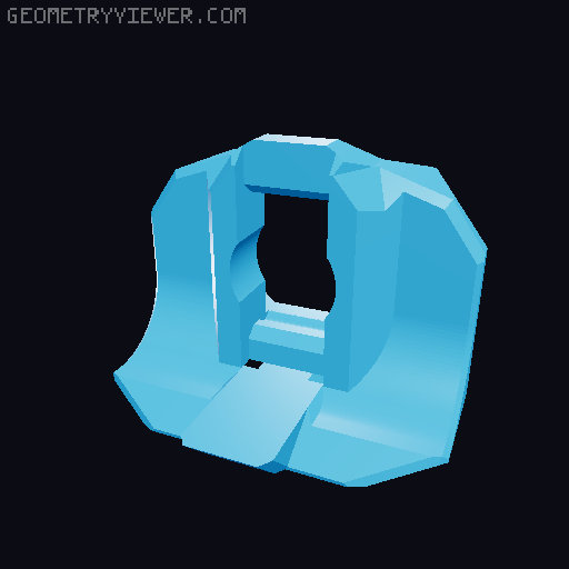 Dummy13 PRESS FIT to SNAP FIT 3D model thumbnail