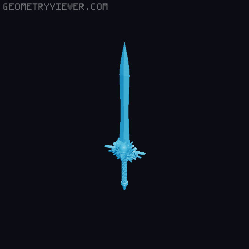 April 2026 Grimdark Weapon Set 3D model thumbnail