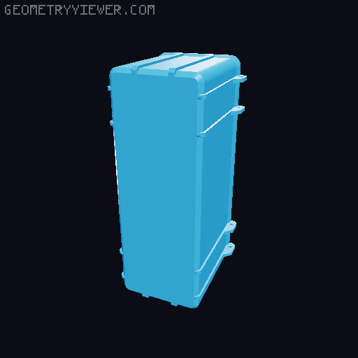 Pokémon Card Box with (or without) Logo 3D model thumbnail