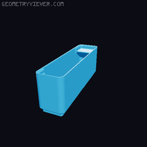 Gridfinity OpenSCAD Model 3D model thumbnail