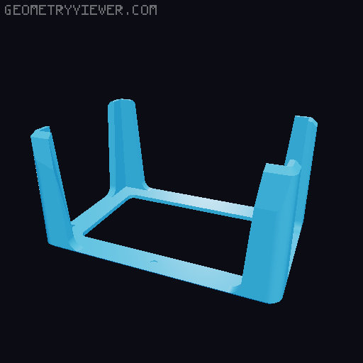 Sleeved Card Box 3D model thumbnail