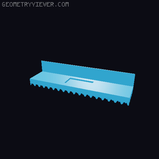 Protective Vise Jaw Inserts 3D model thumbnail