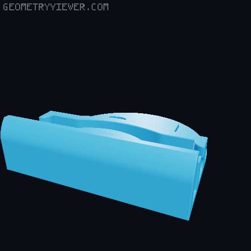 Grandma's Favorite Filament Clip - Name Tags 3D model thumbnail