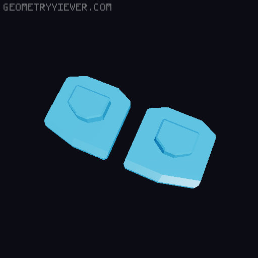 Dummy 13 redisgned arm armor parts V1 3D model thumbnail