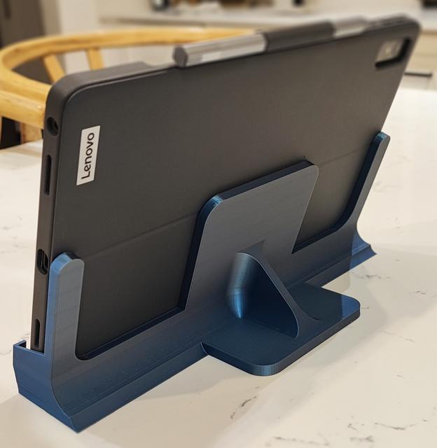 Tablet stand/holder with side grips 3D model thumbnail