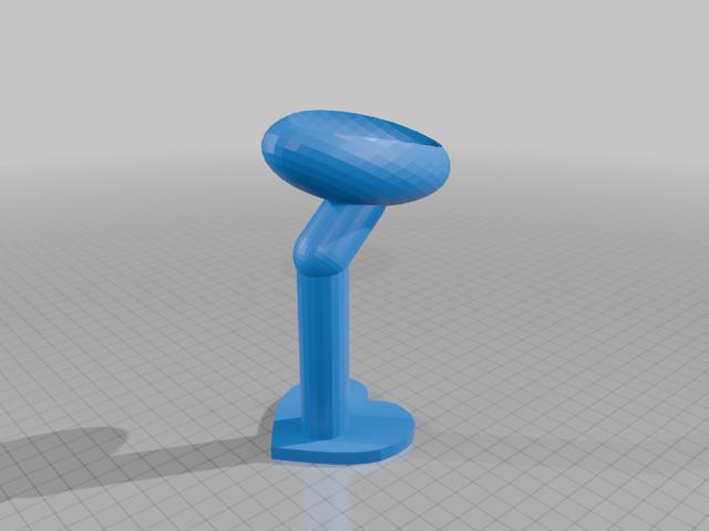 prosthetic chicken leg 3D model thumbnail