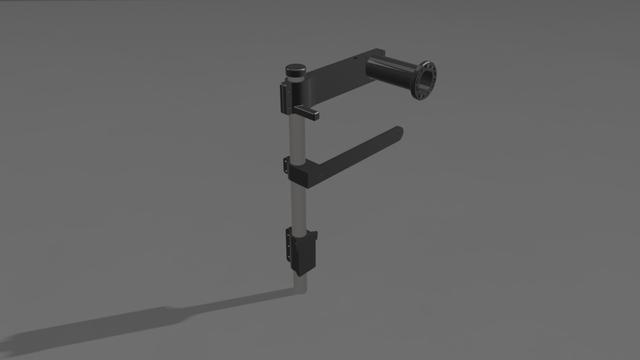 QIDI Q2 Filament holder 3D model thumbnail